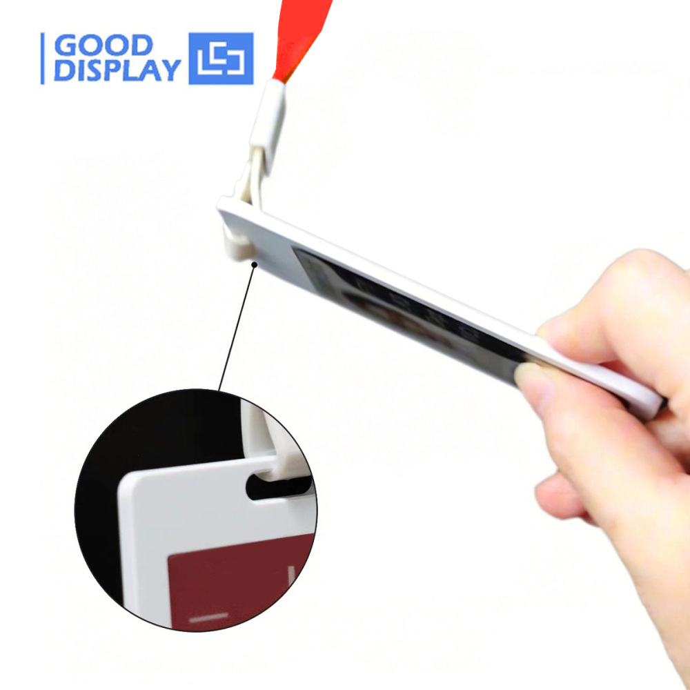 Battery-Free, Full-Color NFC Electronic Paper Badge | 3.7" 4-Color ePaper, Update on Tap, DMN037FW