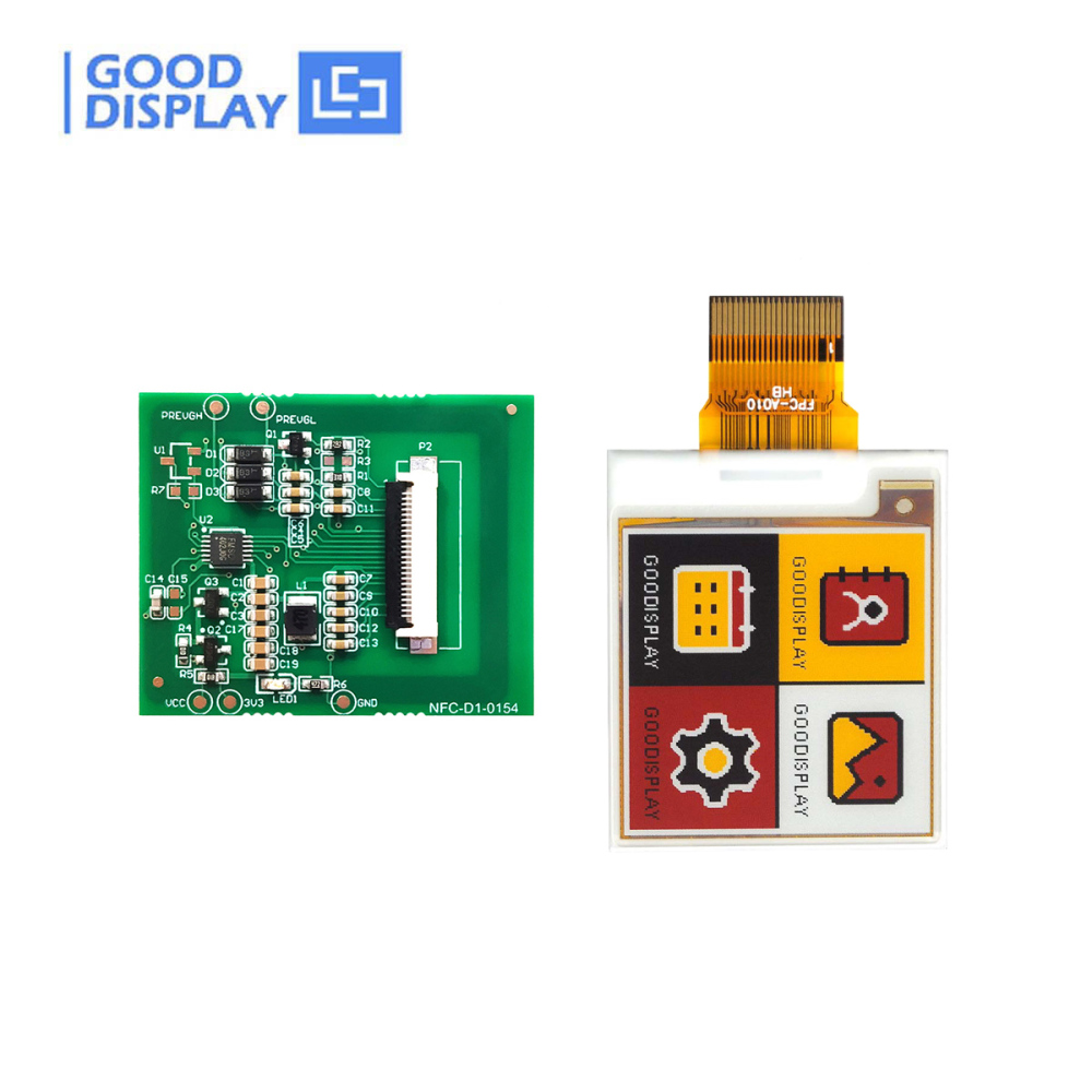1.54 Inch Tri-Color E-Paper Display - Black, White, Red, and Yellow Eink 152x152 Resolution GDEY0154F51