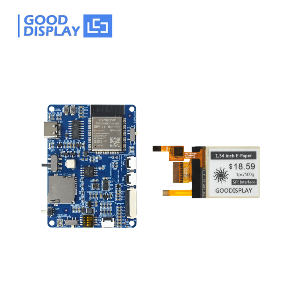 E-Paper Driver Module Controller Board With Touch Screen Frontlight Function, ESP32-M1