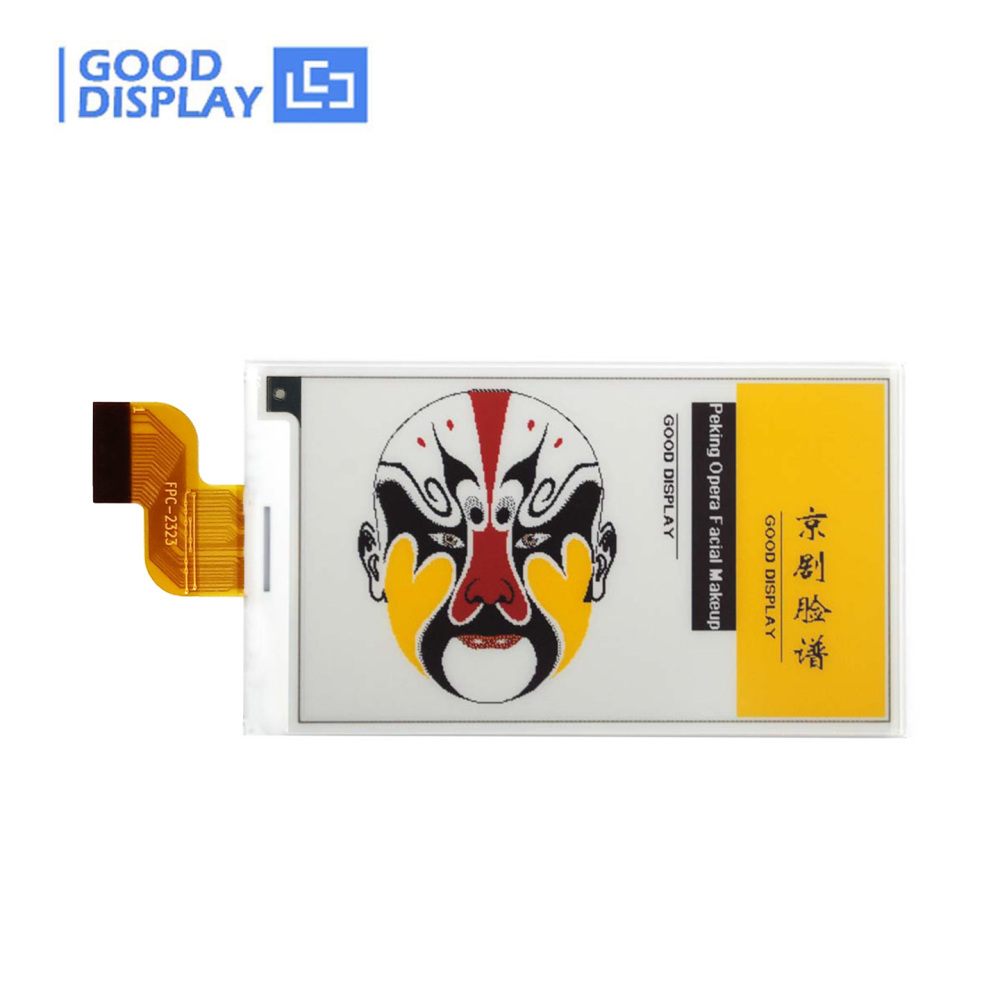 3.7" 4-Color E-Paper 130 E-Ink Display 416×240 130 PPI JD79663CA, GDEM037F36