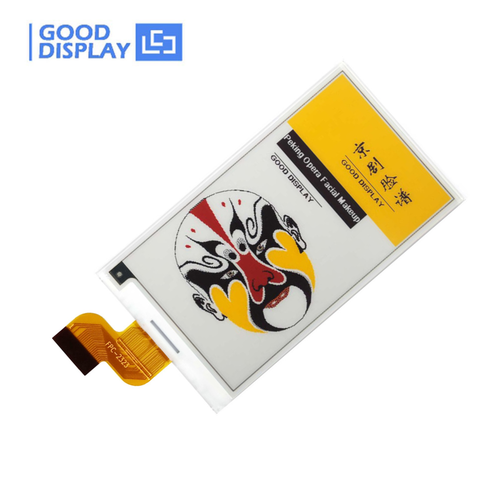 3.7" 4-Color E-Paper 130 E-Ink Display 416×240 130 PPI JD79663CA, GDEM037F36