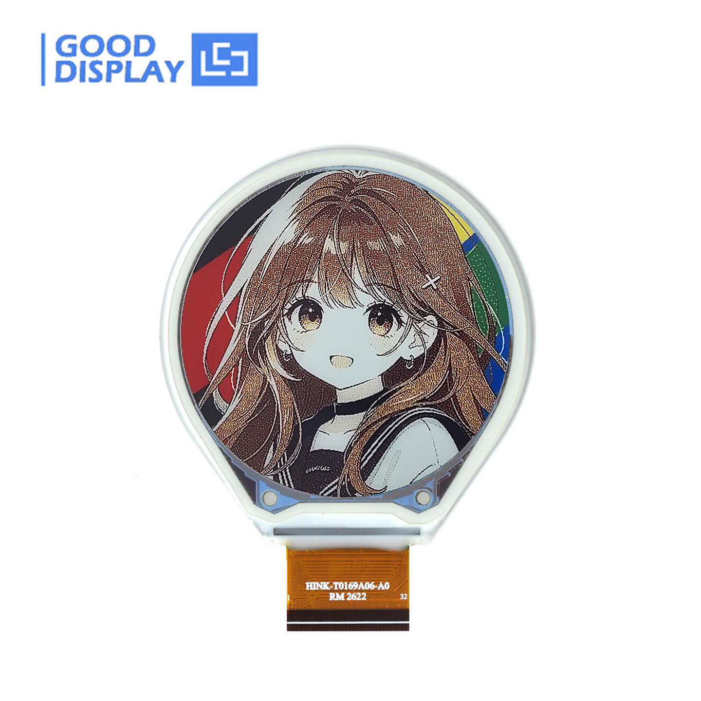 1.89 inch 4-color e-paper display