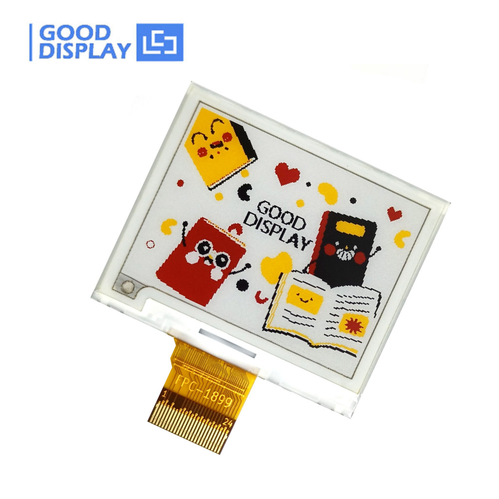 1.89" 4-Color E-Paper Display Driver IC SSD2681 200×152 12s Fast Refresh GDEM0189F66