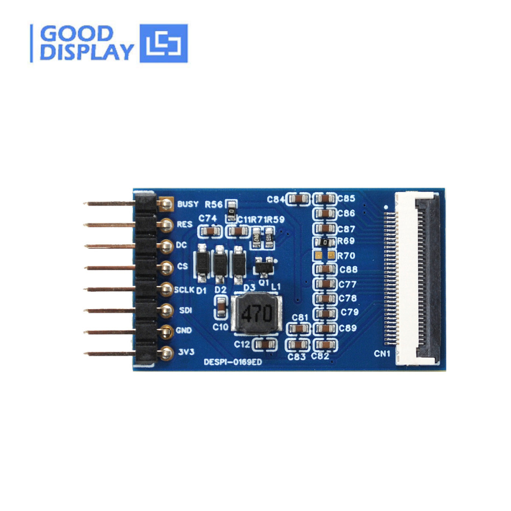 1.69" E-Ink Display Adapter Board Drives Spectra 6 E-Paper HAT for STM32, Arduino DESPI-C169
