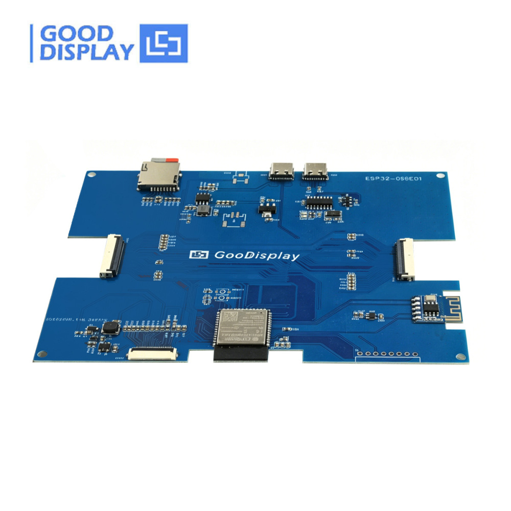 5.9" Spectra 6 E-Paper Dev Board ESP32 Driver, Dual FPC, SD Card, GDEH059E01