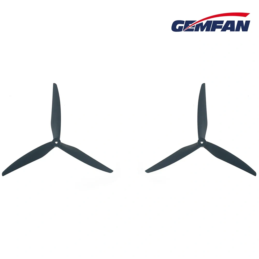 2Pairs Gemfan 1050 10X5X3 3-Blade (2CW+2CCW) Glass Nylon Fiber Propeller for Multirotor 10" FPV Cinelifter MarcoQuad