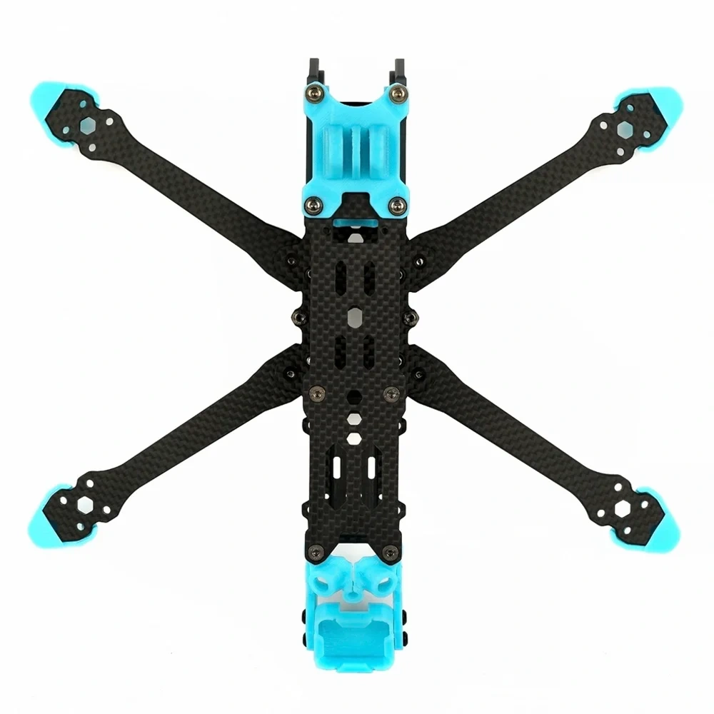 Axisflying MANTA5" / 5 inch FPV Drone Frame Squashed X  Frame Kit Freestyle Cinematic Drone
