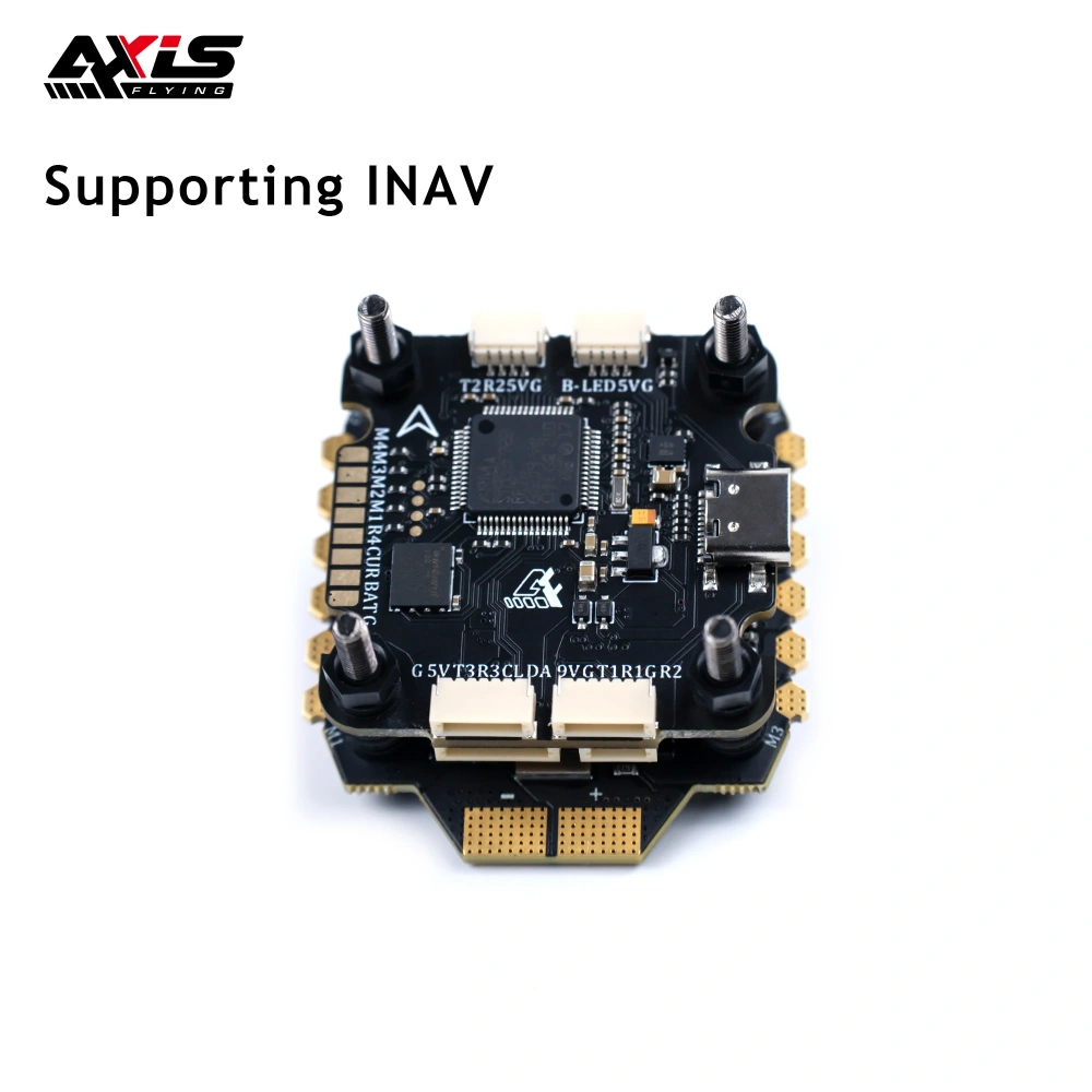 Axisflying Argus Stack 4 in 1 ESC + F7 Flight Controller Long Range for Manta 5/6/7/10 inch FPV Freestyle Drone