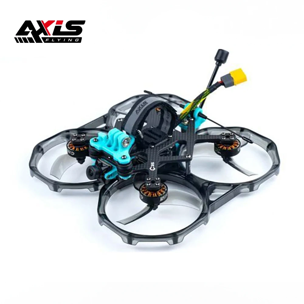 Axisflying Cineon C35 V2 3.5inch Cinewhoop FPV Drone Freestyle/Cinematic Drone with GPS LED LightDJI O3 BNF - 4S/6S