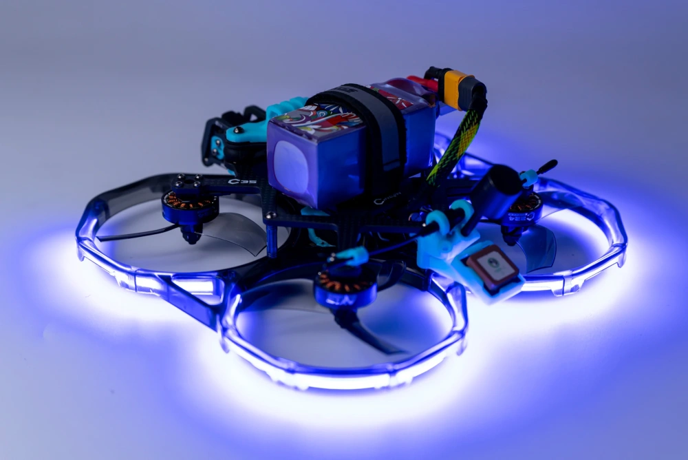 Axisflying Cineon C35 V2 3.5inch Cinewhoop FPV Drone Freestyle/Cinematic Drone with GPS LED LightDJI O3 BNF - 4S/6S