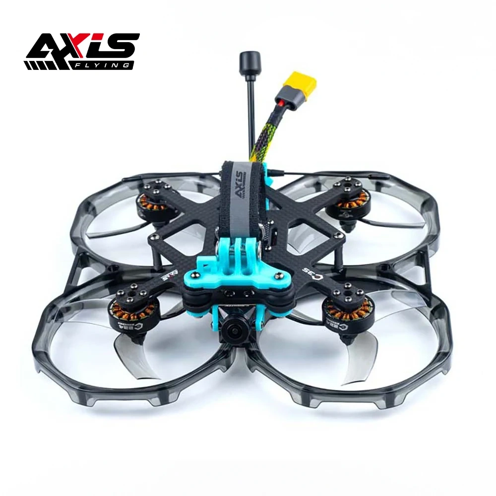 Axisflying Cineon C35 V2 3.5inch Cinewhoop FPV Drone Freestyle/Cinematic Drone with GPS LED LightDJI O3 BNF - 4S/6S