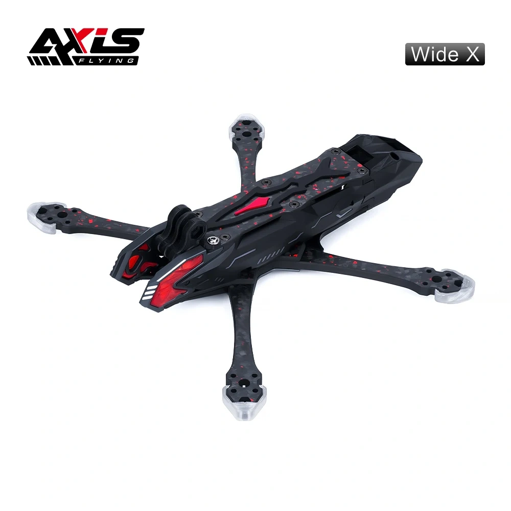 Axisflying Manta 5 Pro Frame Kit Squashed X Frame for 6S FPV Cinematic Freestyle Drone