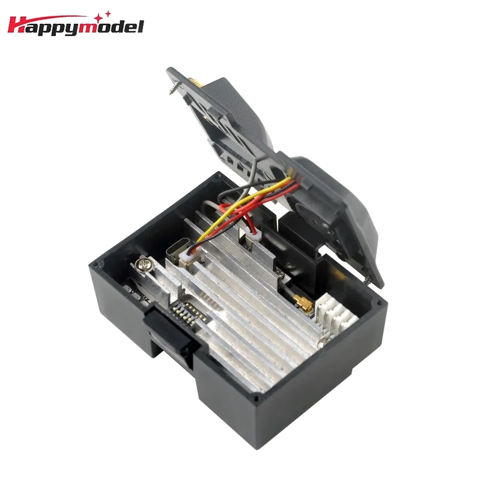 HappyModel ES24TX Pro Micro TX 1000mW 2.4G ELRS Module with Cooling Fan RGB LED Module for RC FPV Airplane Drone