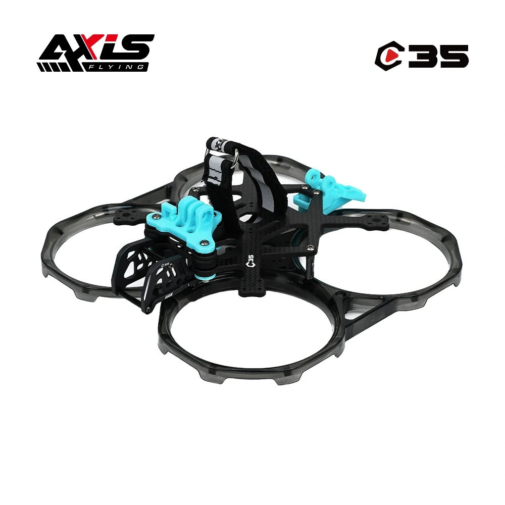 Axisflying Cineon C35/ 3.5inch FPV Frame Kit with Guard Cinewhoop for FPV Freestyle Cinematic Drone O3 Version