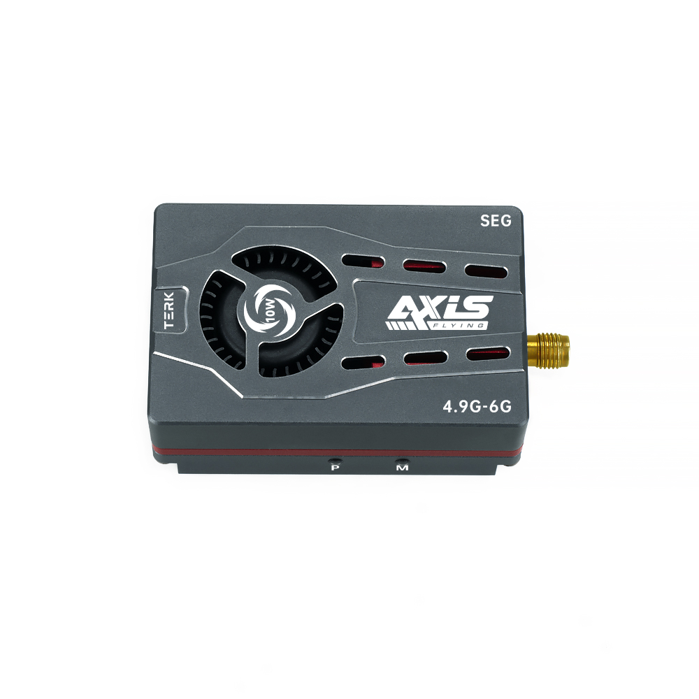 Axisflying 4.9G-6G SEG 10W VTX ANALOG TERK Transmitter High Power
