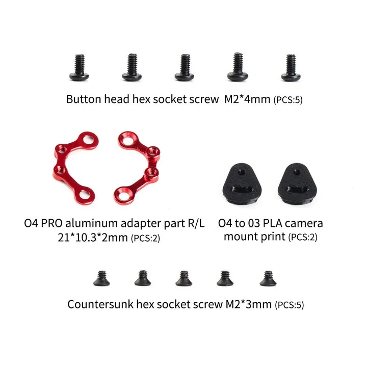 DJI O4 PRO to O3 Adapter Accessories