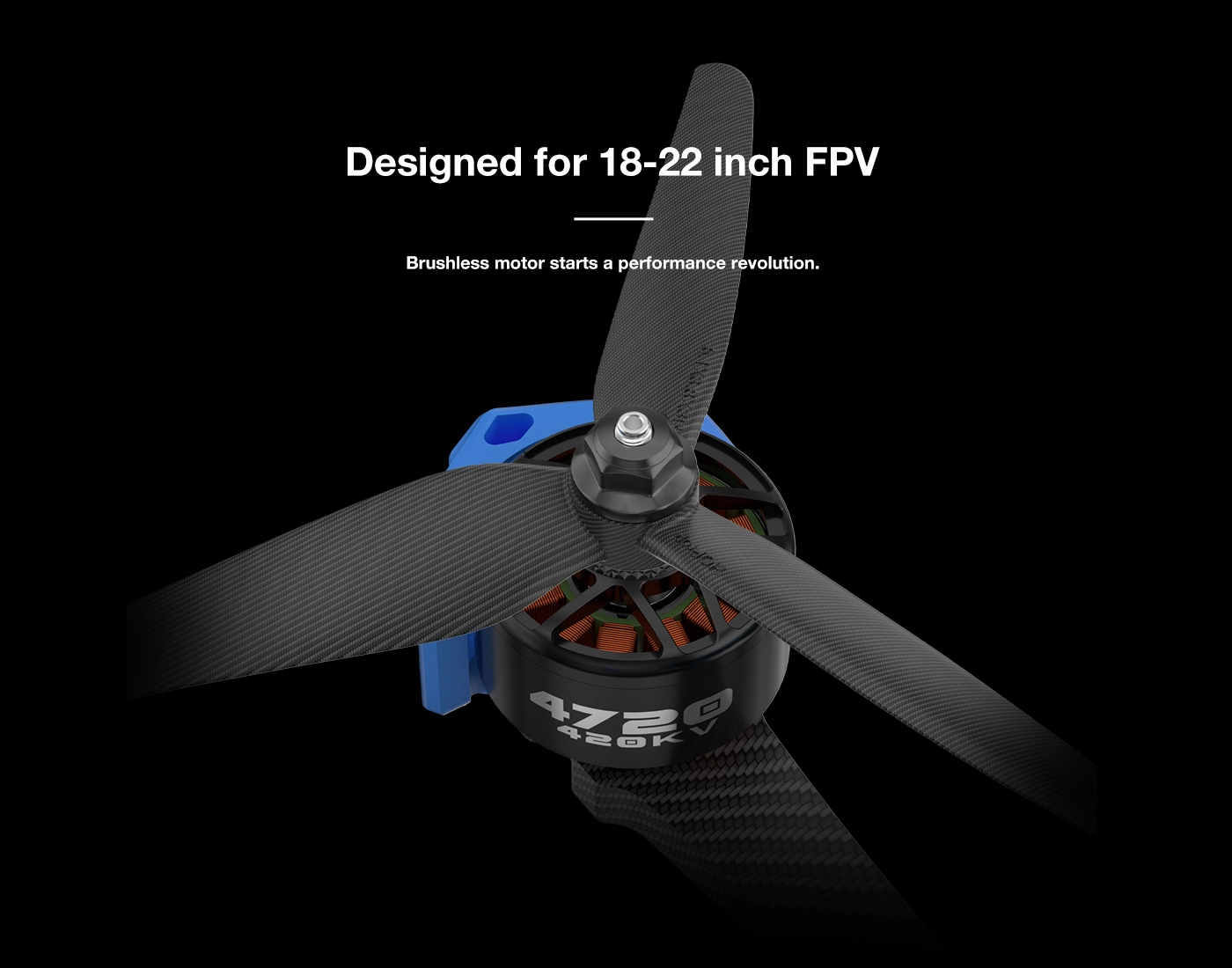 Axisflying AZ4720 6-8S 420KV Brushless Motor 4 quality,q 100