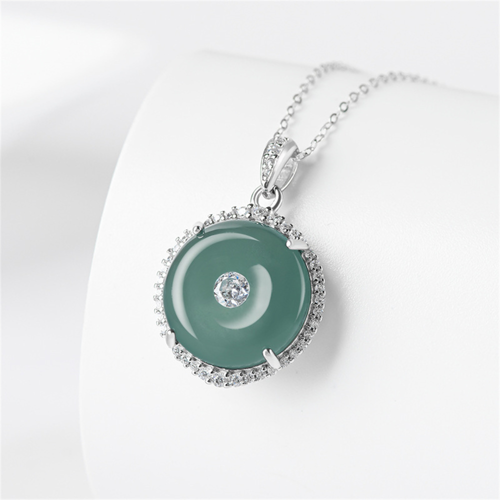 Natural Type A Untreated Icy Waxy Blue Watery Guatemalan Jadeite Safety Buckle Pendants,Blue Guatemala Jadeite Loose Pendant,DIY Jewelry Supplies