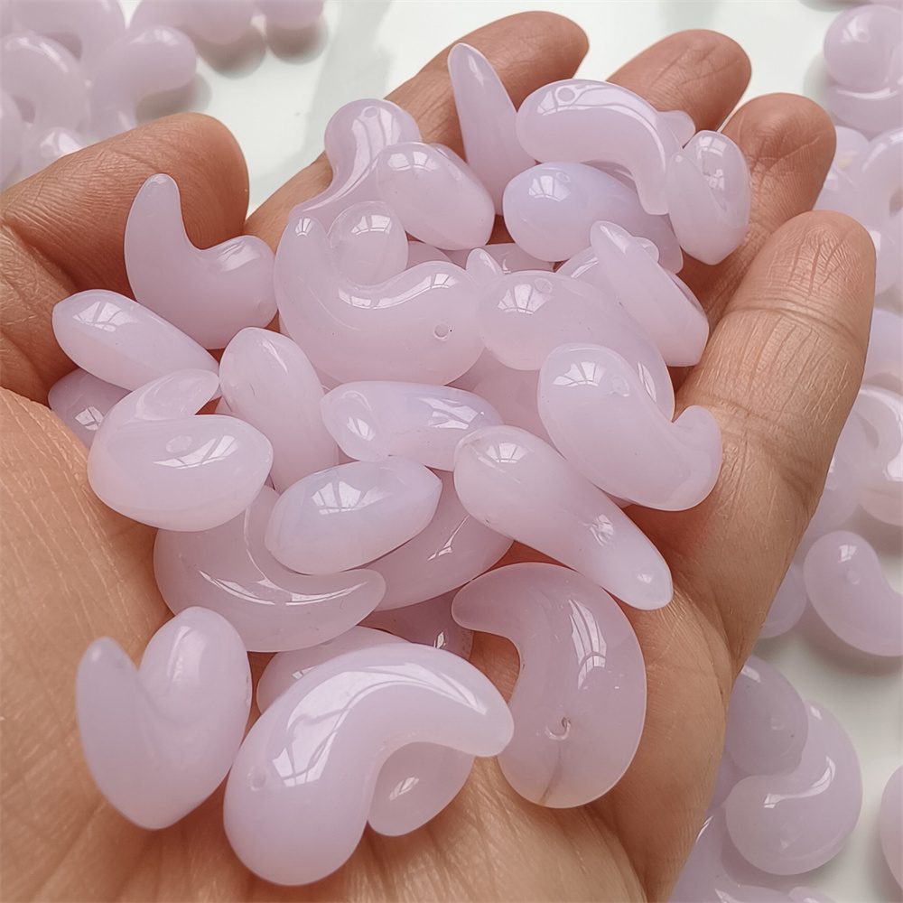 20pcs Natural Pink Dyed Quartz 50X14X8mm Magatama Pendant,Pink Magatama Pendant,DIY Jewelry Supplies