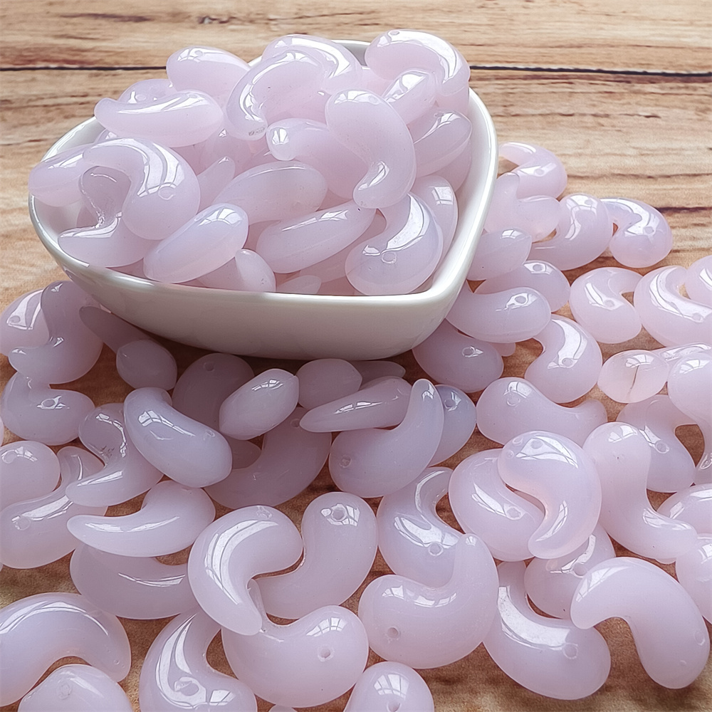 20pcs Natural Pink Dyed Quartz 50X14X8mm Magatama Pendant,Pink Magatama Pendant,DIY Jewelry Supplies