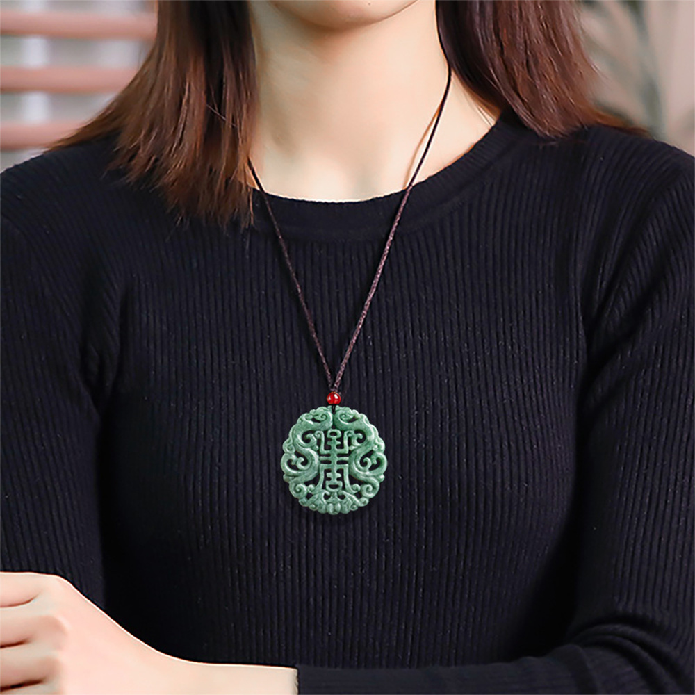 Certificated Natural Type A Untreated 52.5X6.5mm Bean Green Burmese Jadeite Filigree Antique Style pendant,Antique Style Plaque,DIY Jewelry Supplies