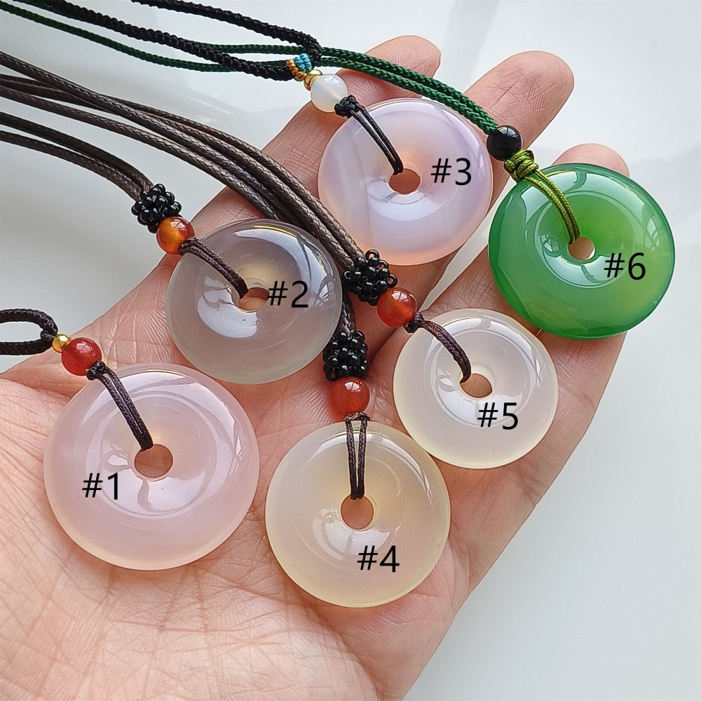 DDP | 1pc 25-30.6X6.6-7.7mm Natural Green Pink Light Yellow Agate Safety Buckle Pendant,Amulet Pendant,DIY Jewelry Supplies