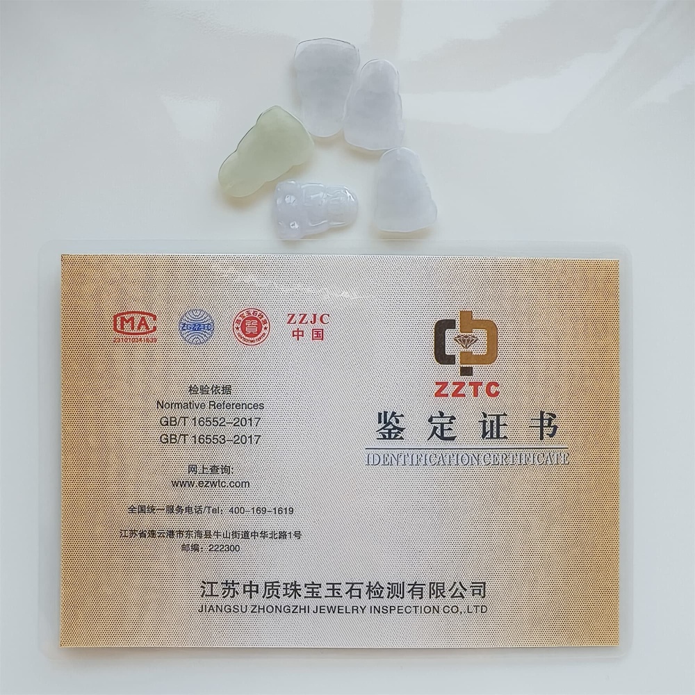 DDP | 1pc 18.6-26.7X9.7-14X1.8-2.5mm Natural Certificated Type A Icy White Green Burmese Jadeite Guanyin Pendant,Amulet Pendant,DIY Jewelry Supplies