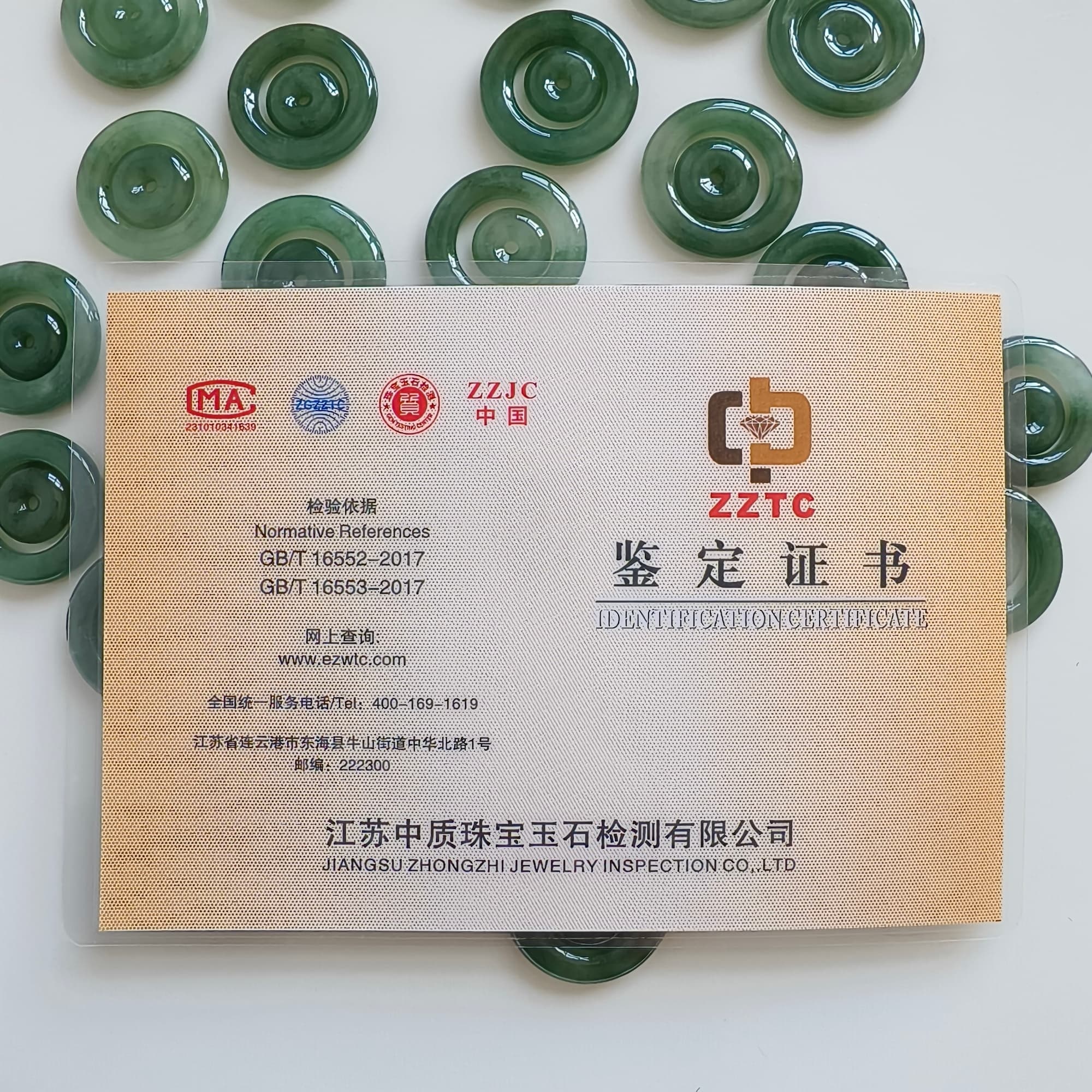 DDP 2pcs 22-24mm Natural Type A Untreated Oil Green Burmese Jadeite Safety Buckle Beads
