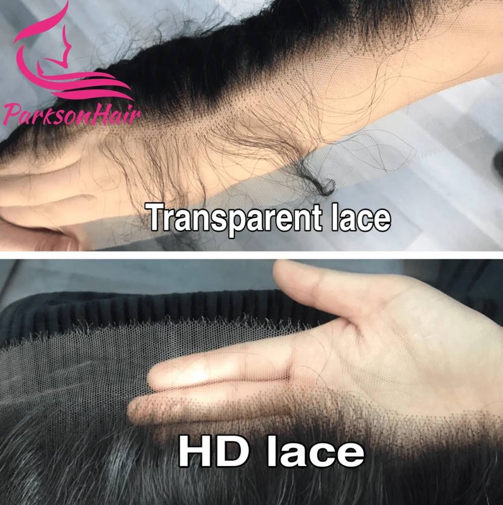 HD Lace Glueless Human Hair Wig Kinky Straight Lace Front Wig Pre Plucked Ready To Go 5x5 HD Human Hair Lace Closure Wig No Glue