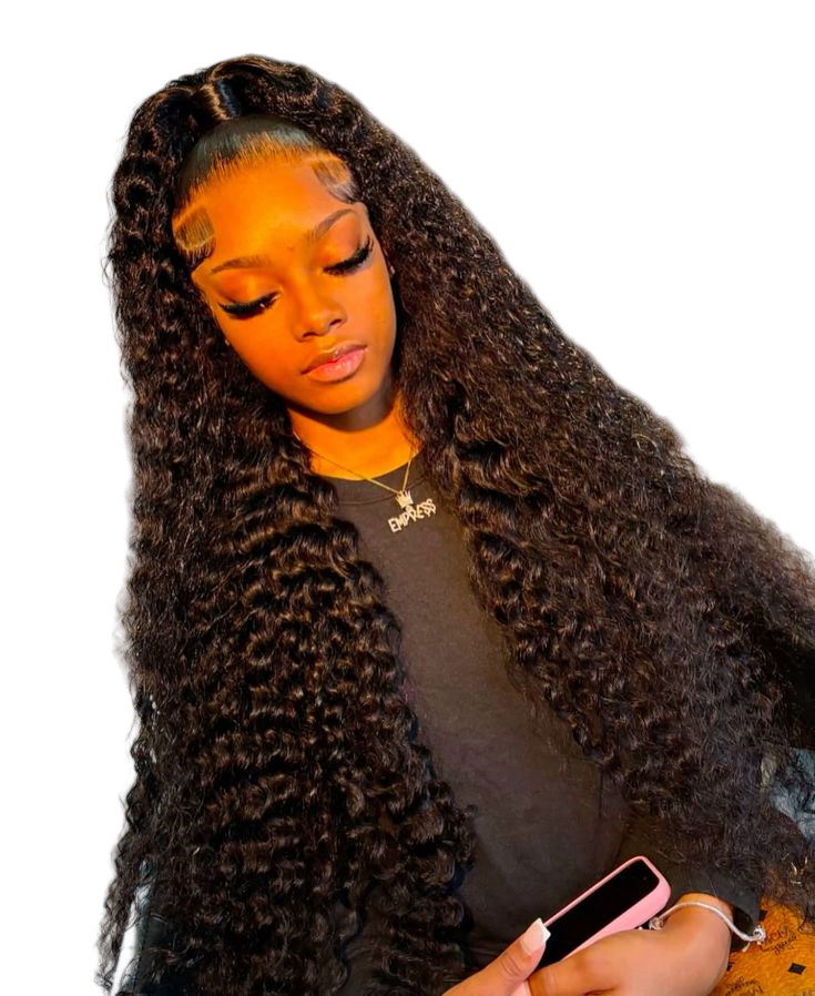 ParksonHair HD Lace 40 inch Deep Wave Human Hair Wig 250% 300% Density 13x4 13x6 Full Frontal Wig For Women Pre-Plucking