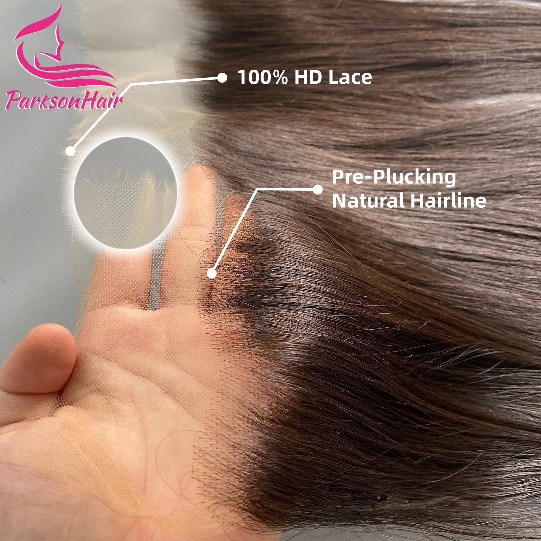 ParksonHair HD Lace 40 inch Deep Wave Human Hair Wig 250% 300% Density 13x4 13x6 Full Frontal Wig For Women Pre-Plucking
