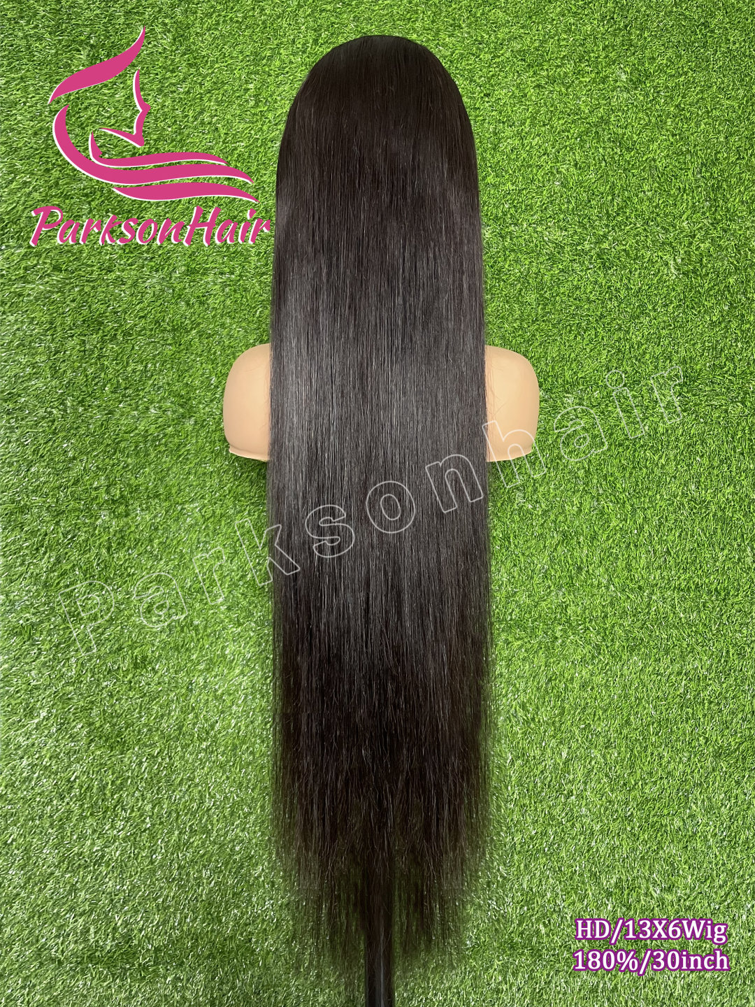 ParksonHair HD Lace 13x6 Full Lace Frontal Human Hair Wig Pre-Plucking 150% 180% Density Straight 12A Virgin Hair Wigs