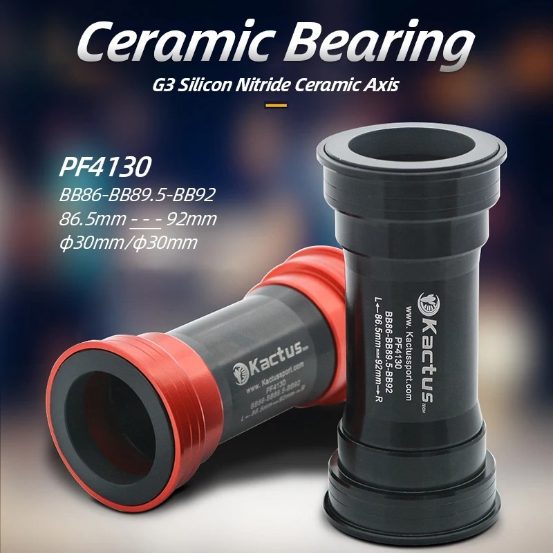 KACTUS BB92 / BB86 Ceramic Bottom Bracket 30mm - For SRAM Rotor BB30 Crankset