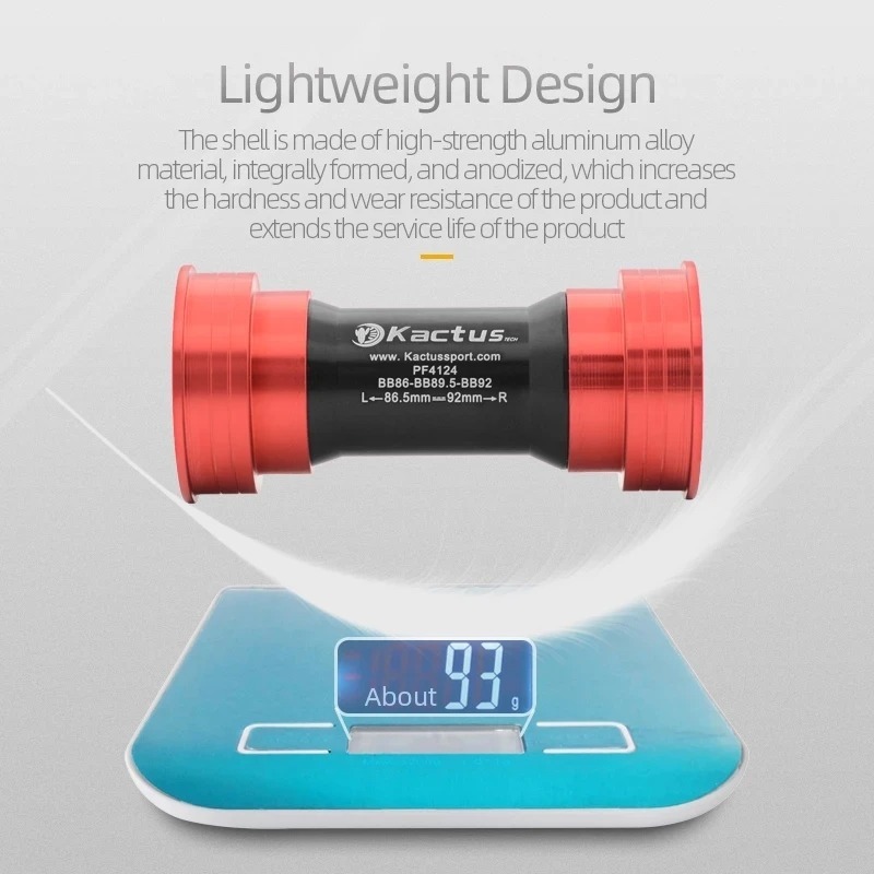 KACTUS PF41 Ceramic Bottom Bracket - for Shimano 24mm - Low Friction - For Bike BB86/92