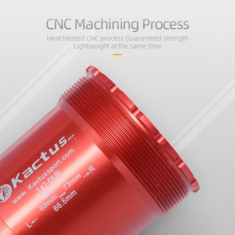 KACTUS T47DUB Bottom Bracket  Ceramic 86.5mm Shell - Threaded for Gravel/road - fit for SRAM DUB