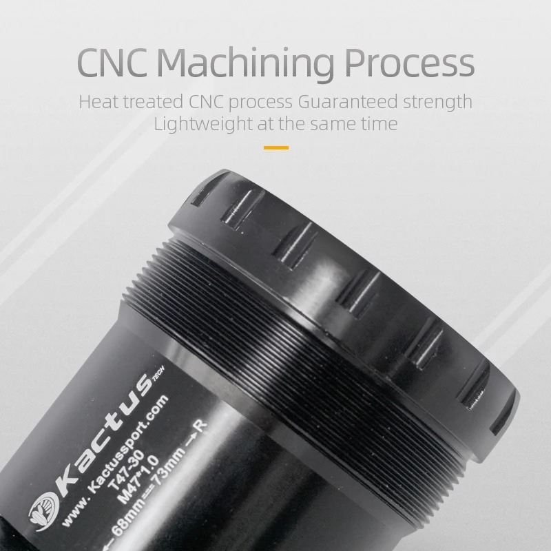 已修改完成KACTUS T47 68/73mm Ceramic Bicycle bottom brackets - fit for SRAM BB30 Rotor 30mm Cranks