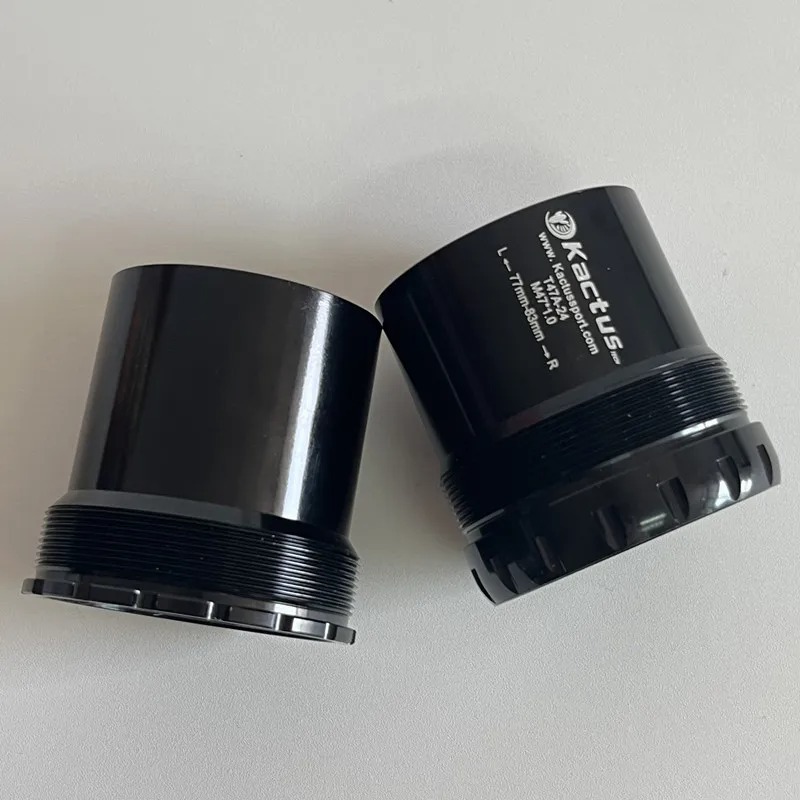 已修改完成KACTUS T47 Bottom Bracket Asymmetric - 77/83mm Ceramic bearing - fit for shimano 24mm cranksets