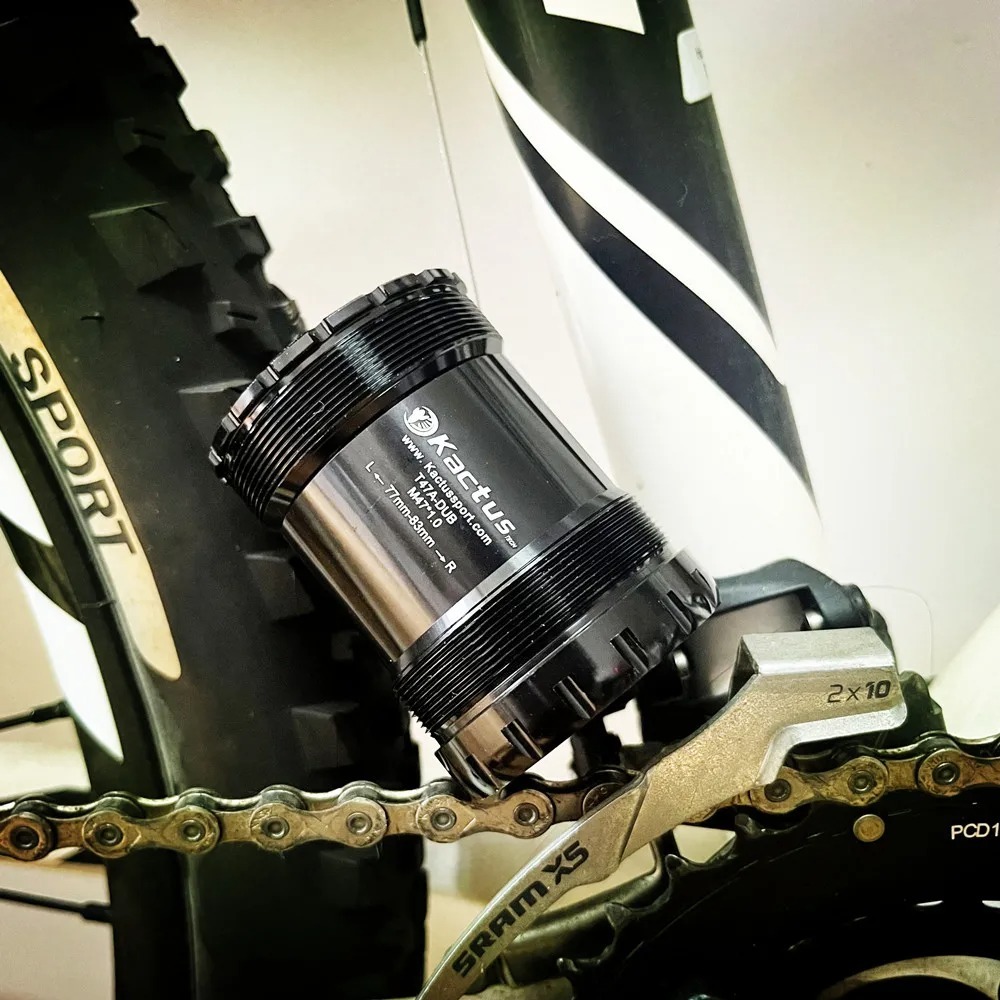 已修改完成KACTUS T47A DUB Bottom Bracket Ceramic  - for 77/83mm Threaded bike stand - Fit for SRAM DUB Cranks