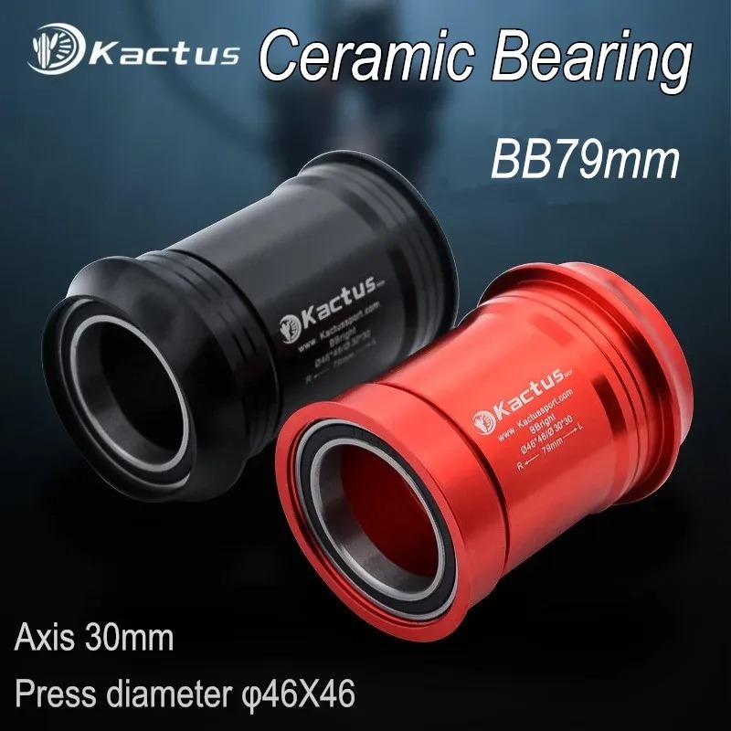 不修改完成KACTUS BB79-30 Ceramic Bottom Bracket - Press-Fit for Cervelo - for 30mm axis crankset