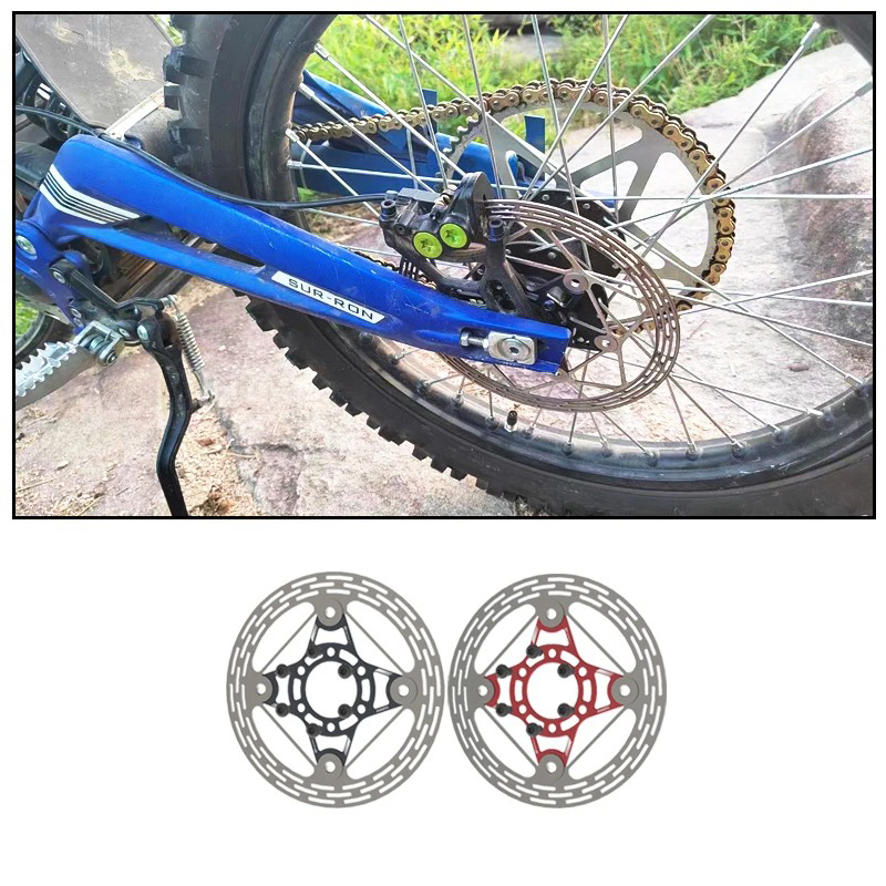 kactus bicycle brake disc Ultralight - 140/160 6 Bolts Rotor - for Road bike Wearproof Float Roto