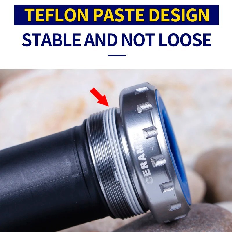 SENICX BSA Thread Road Bike Central Movement Ceramic - Suitable for Shimano Crankset 24mm Axis