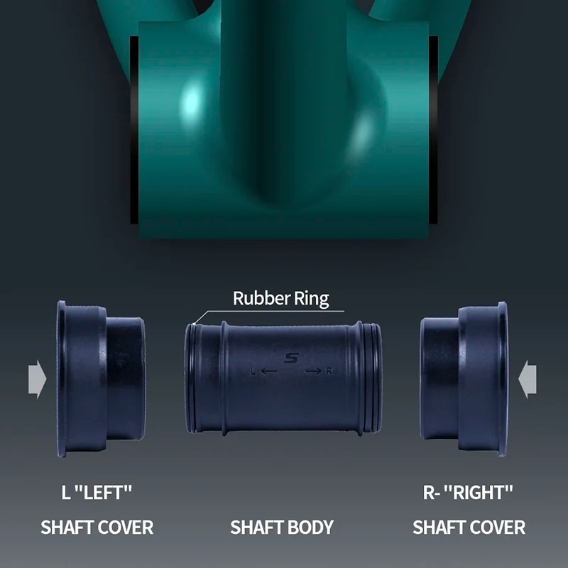 SENICX Pressfit BB86 24mm Shaft - Suitable for Shimano / SRAM GXP - Ceramic Bottom Bracket