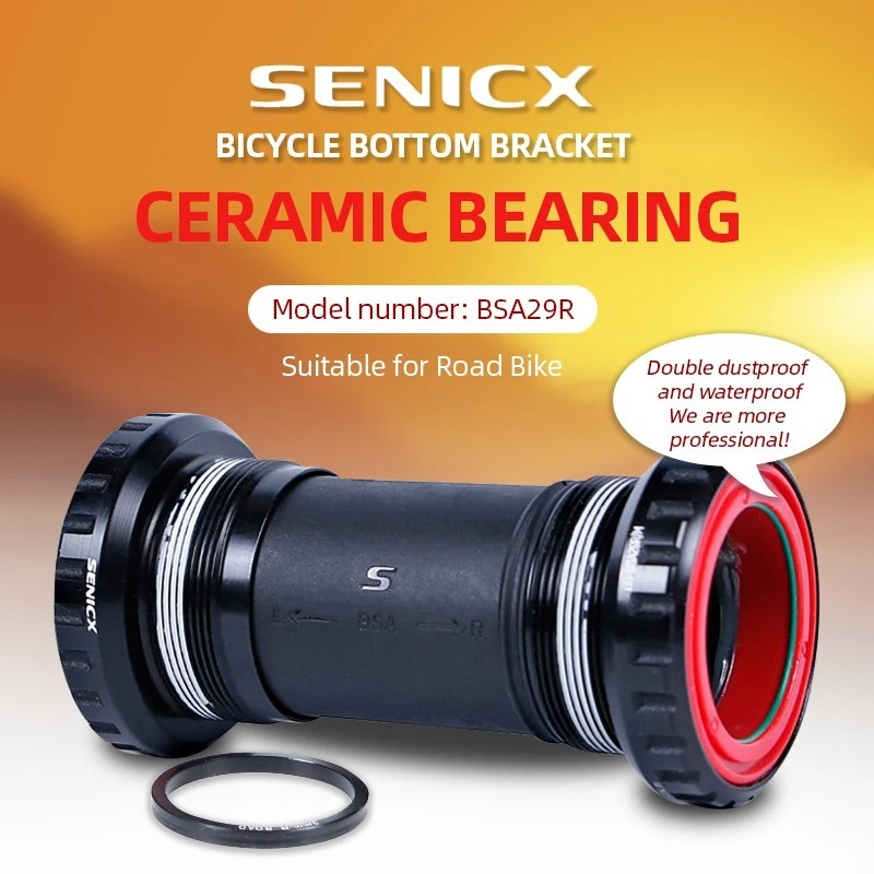 SENICX BSA Ceramic Central Movement - Fit for SRAM / DUB Road Bike Bicycle Accessories