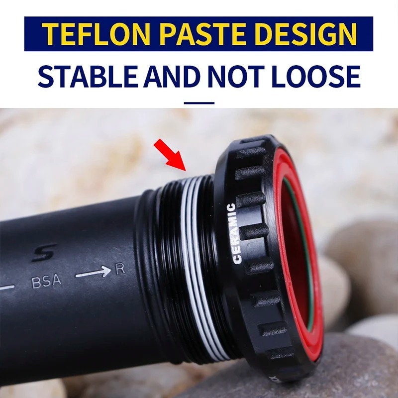 SENICX BSA Ceramic Central Movement - Fit for SRAM / DUB Road Bike Bicycle Accessories