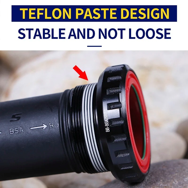 SENICX Bsa 68/73 Thread Bottom Bracket - Suitable for SRAM / DUB - Mountain Bike Ceramic BB