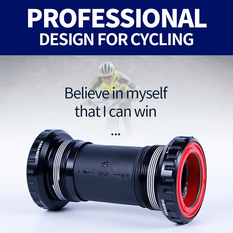 SENICX Bsa 68/73 Thread Bottom Bracket - Suitable for SRAM / DUB - Mountain Bike Ceramic BB