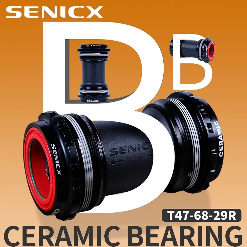 SENICX T47 Ceramic Bottom Bracket 68mm Shell Width  - Fit To SRAM DUB Crankset