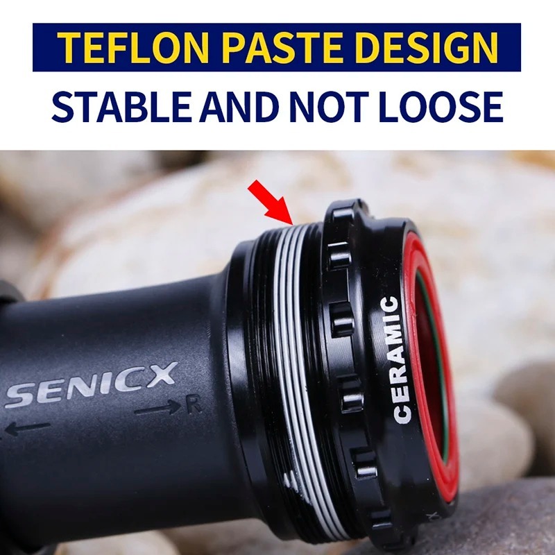 SENICX T47 Ceramic Bottom Bracket 68mm Shell Width  - Fit To SRAM DUB Crankset