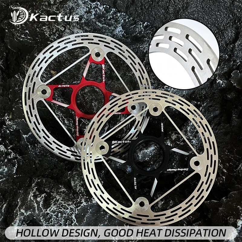KACTUS TECH Upgrade 160mm Center Lock Bicycle Disc Brake - for Both Road/MTB Float Rotor