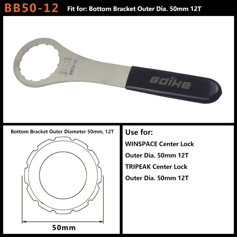 Bicycle Bottom Bracket Wrench - BB Install Bike Tools - fit for Sram BSA FSA DUB BB